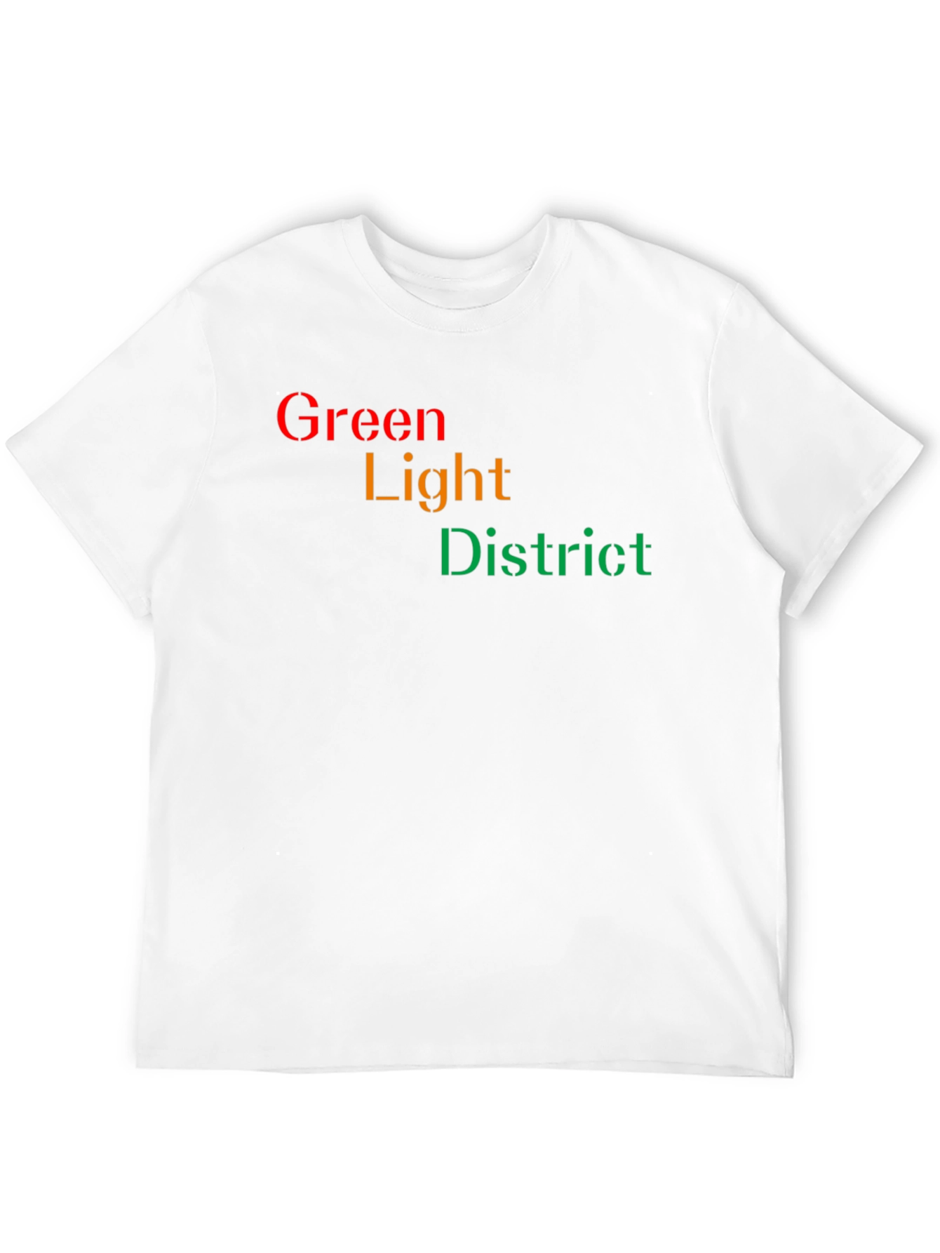Camiseta Green Light District para Hombre