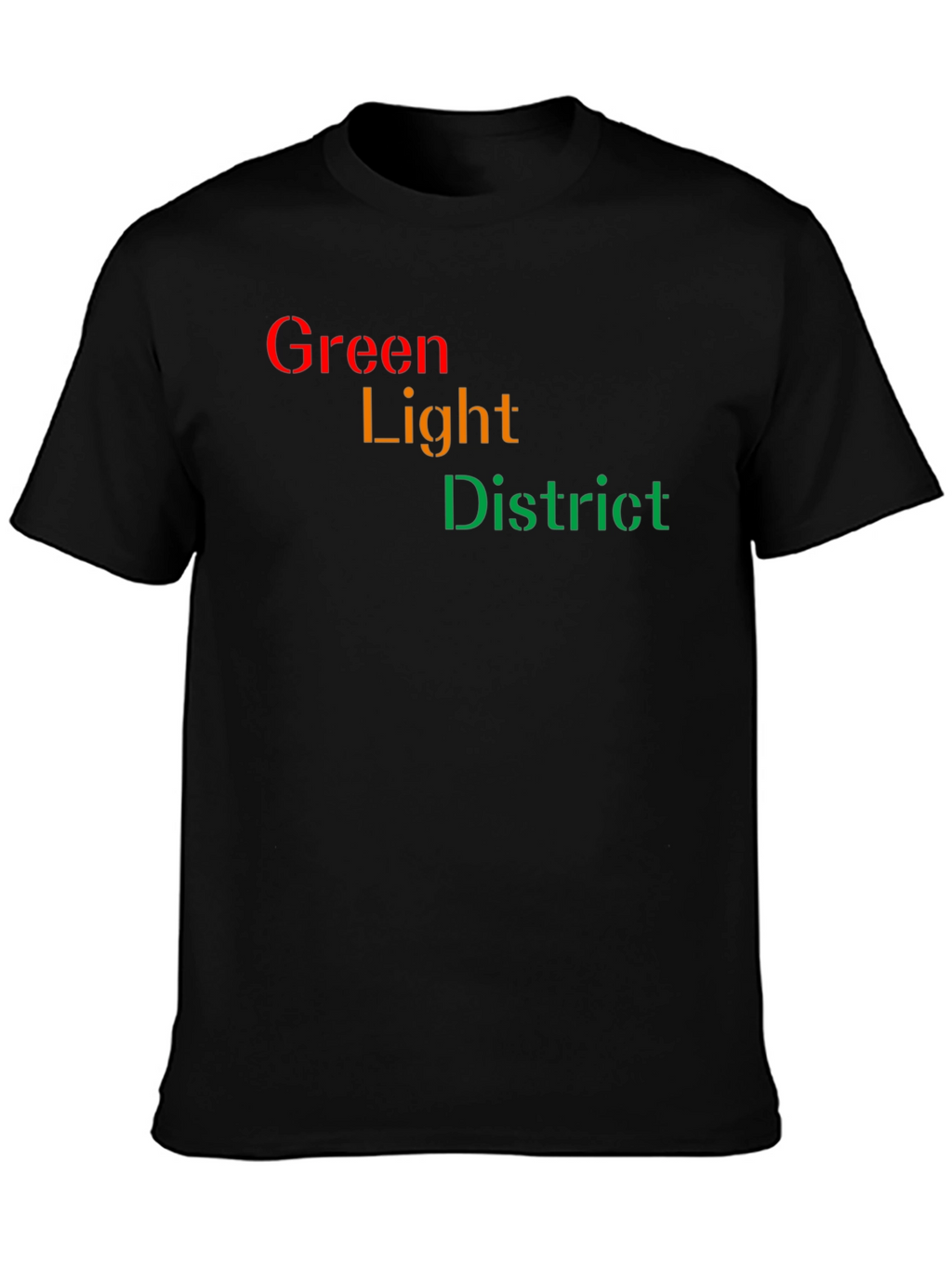 Camiseta Green Light District para Hombre