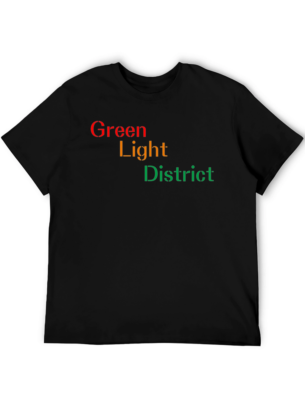 Camiseta Green Light District para Hombre