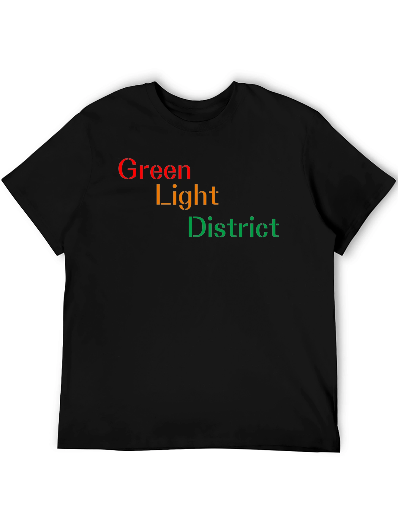 Camiseta Green Light District para Hombre
