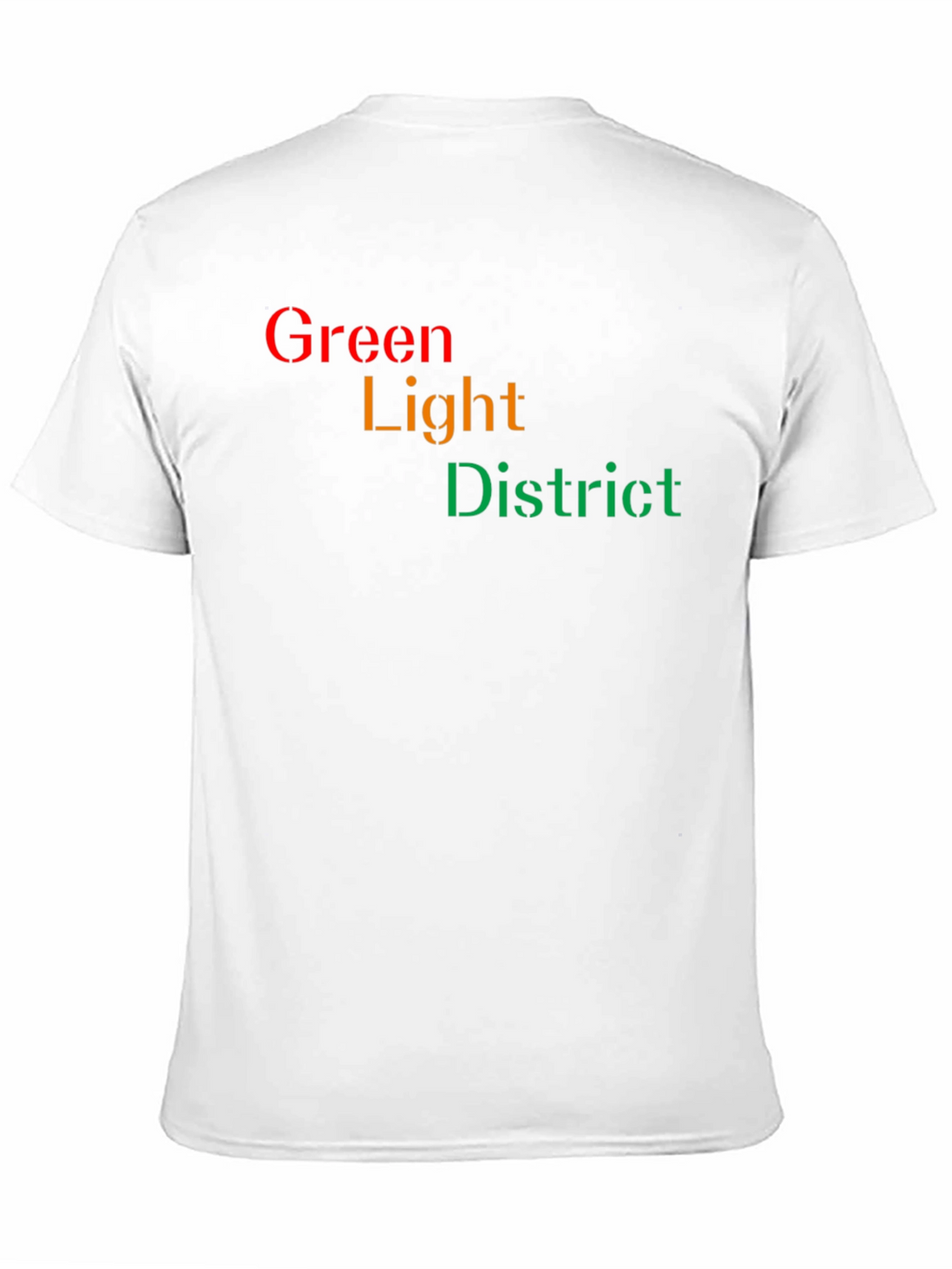 Camiseta Green Light District para Hombre