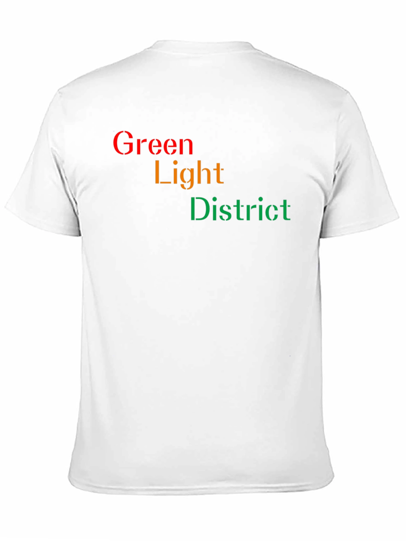 Camiseta Green Light District para Hombre