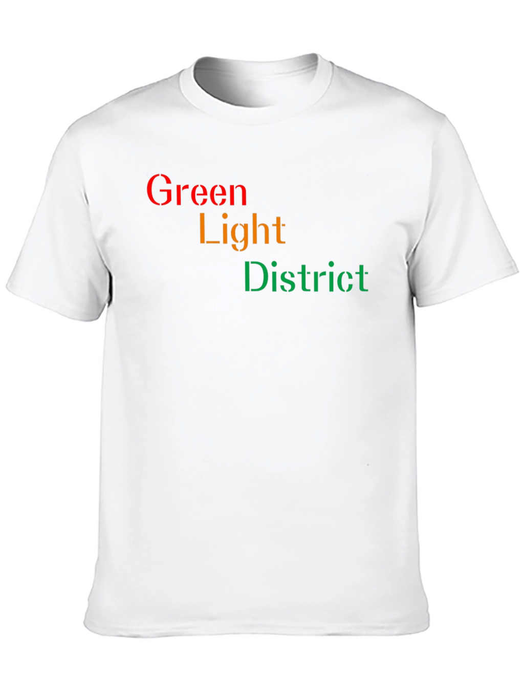 Camiseta Green Light District para Hombre