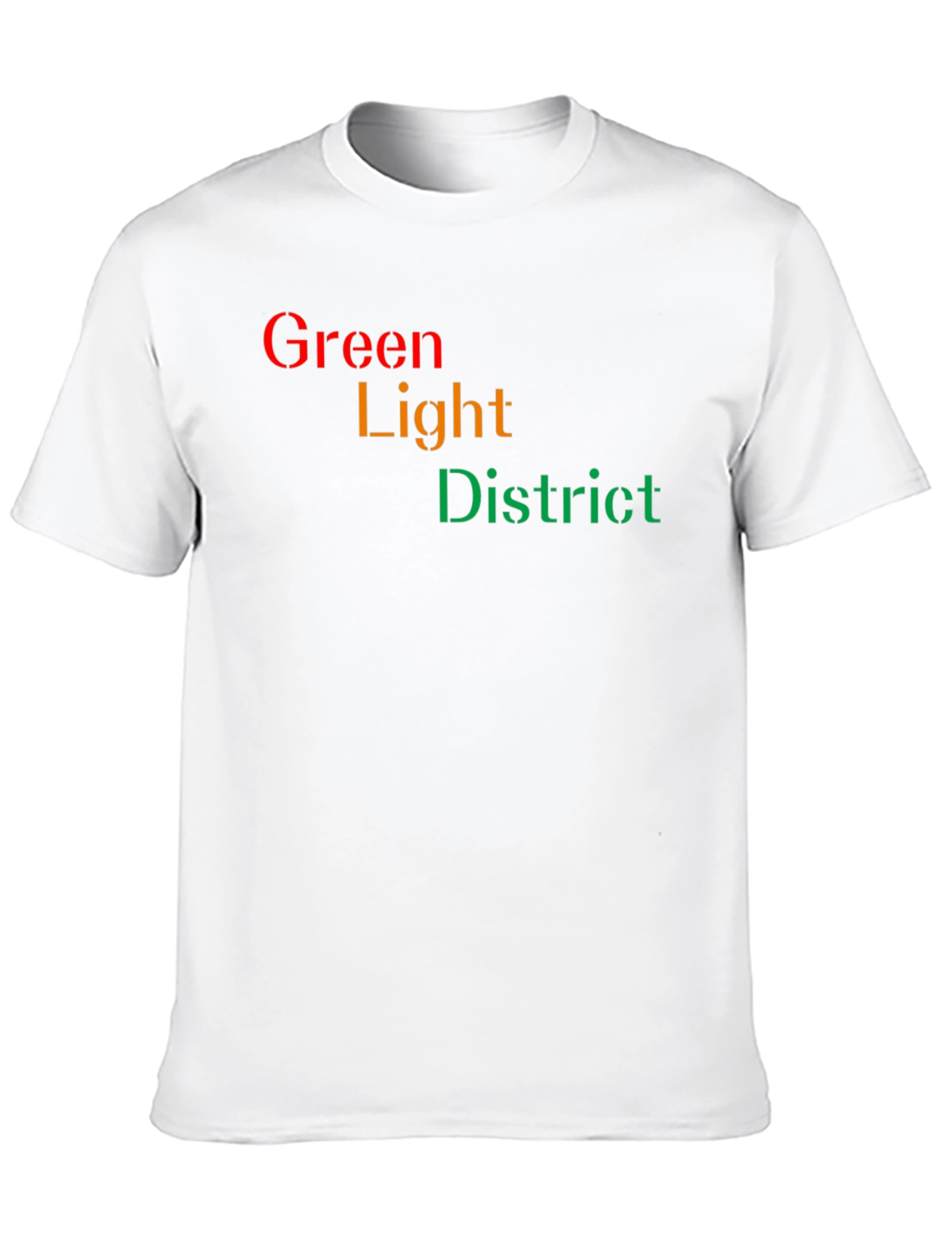 Camiseta Green Light District para Hombre