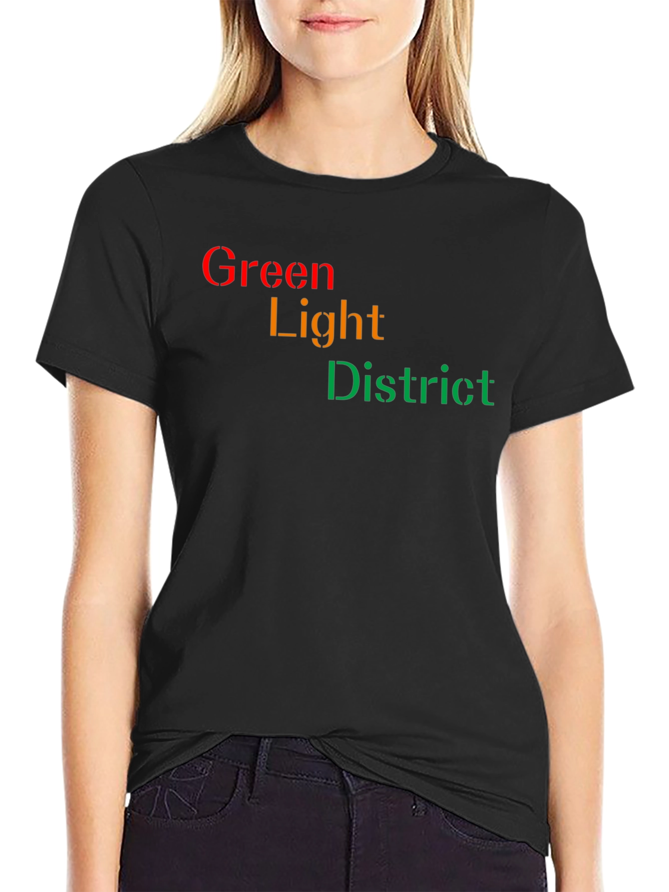 Camiseta Green Light District para Hombre