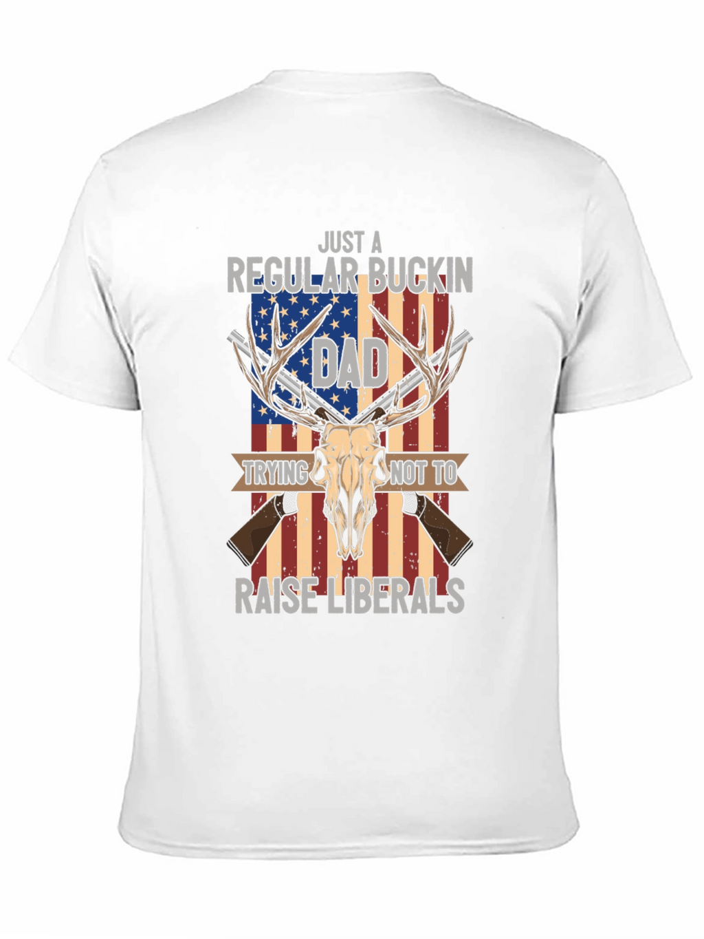 Camiseta Dad: Patriota Divertida y Anti-Liberal