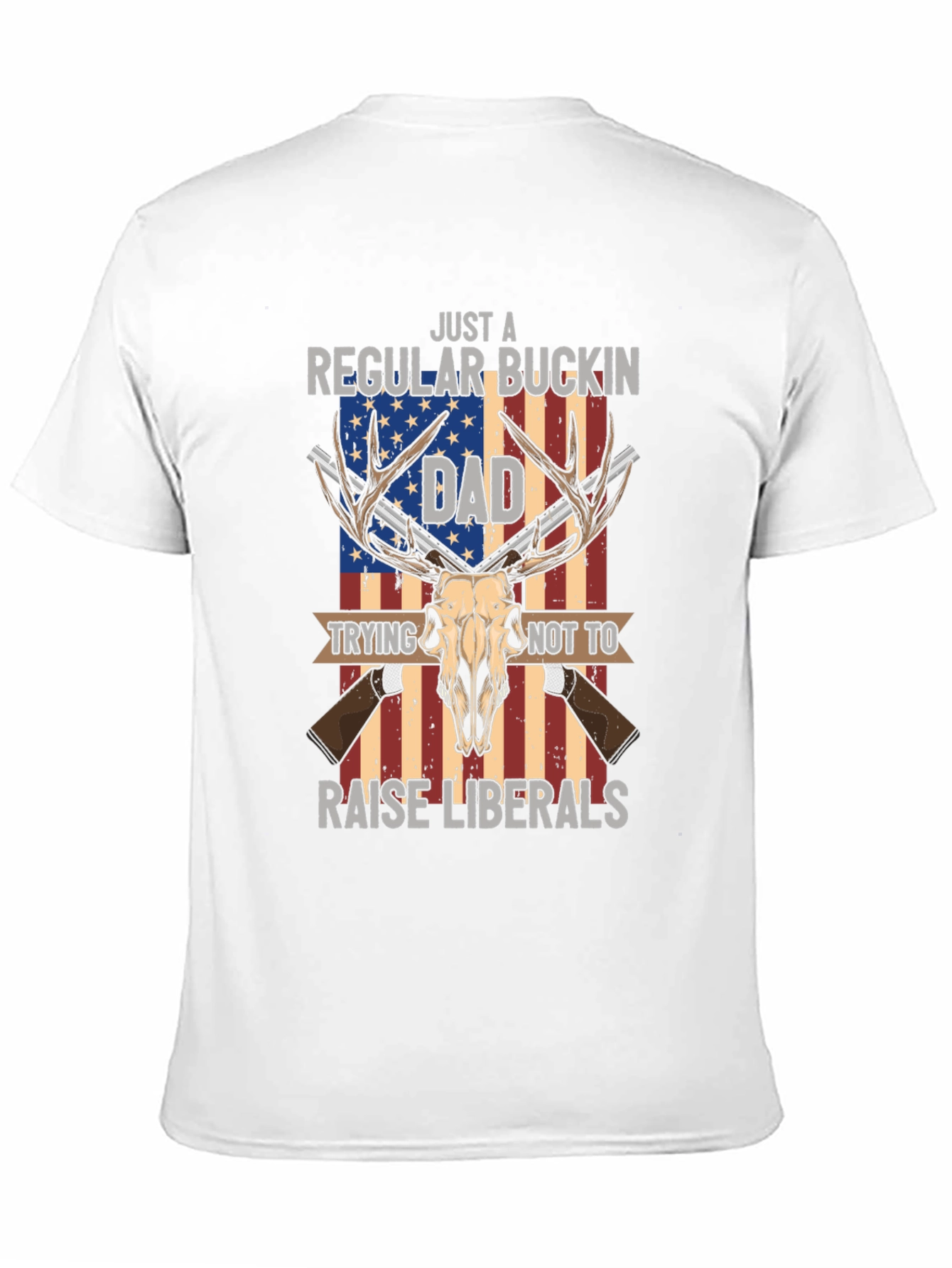 Camiseta Dad: Patriota Divertida y Anti-Liberal