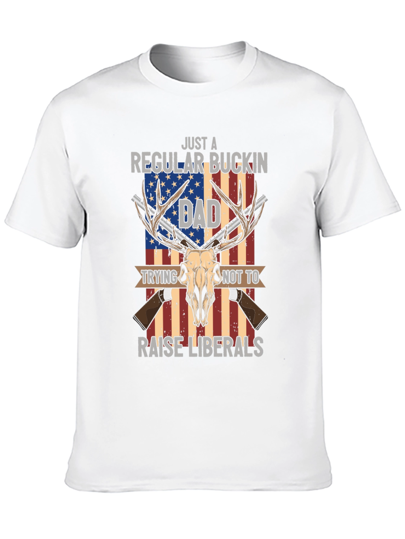 Camiseta Dad: Patriota Divertida y Anti-Liberal