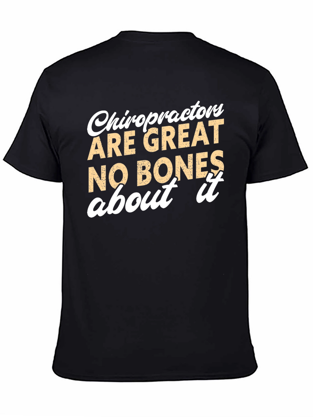 Camiseta Humor Quiropráctico Sin Peros