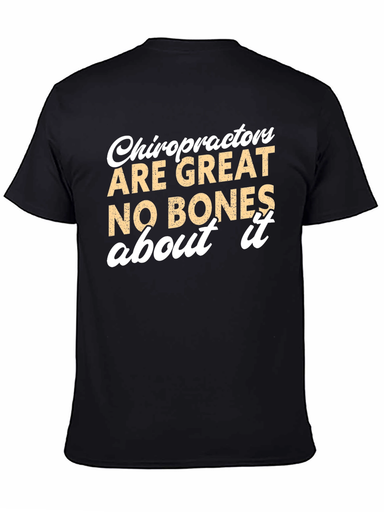 Camiseta Humor Quiropráctico Sin Peros