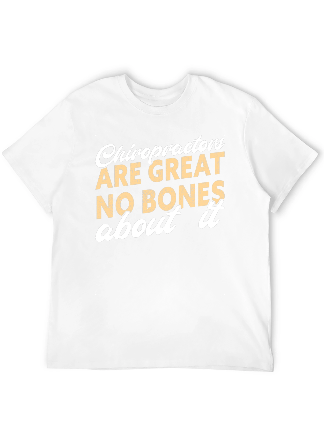 Camiseta Humor Quiropráctico Sin Peros