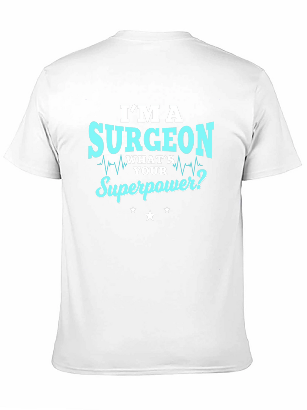 Camiseta Negra Cirujano Superpoder