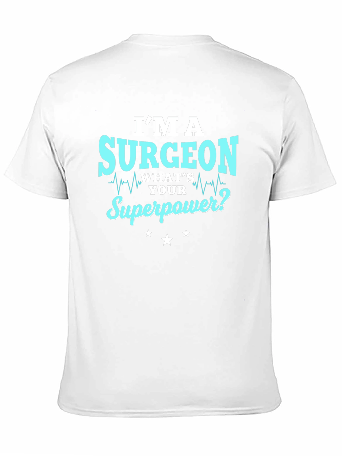 Camiseta Negra Cirujano Superpoder