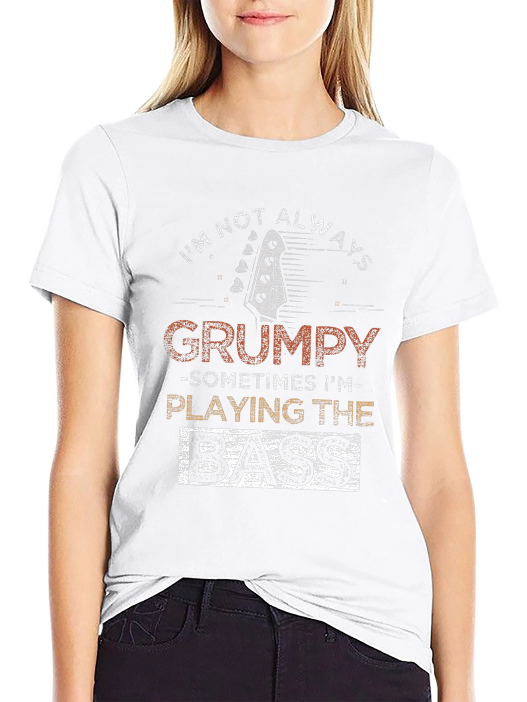 Camiseta Hombre Grumpy Bass Player
