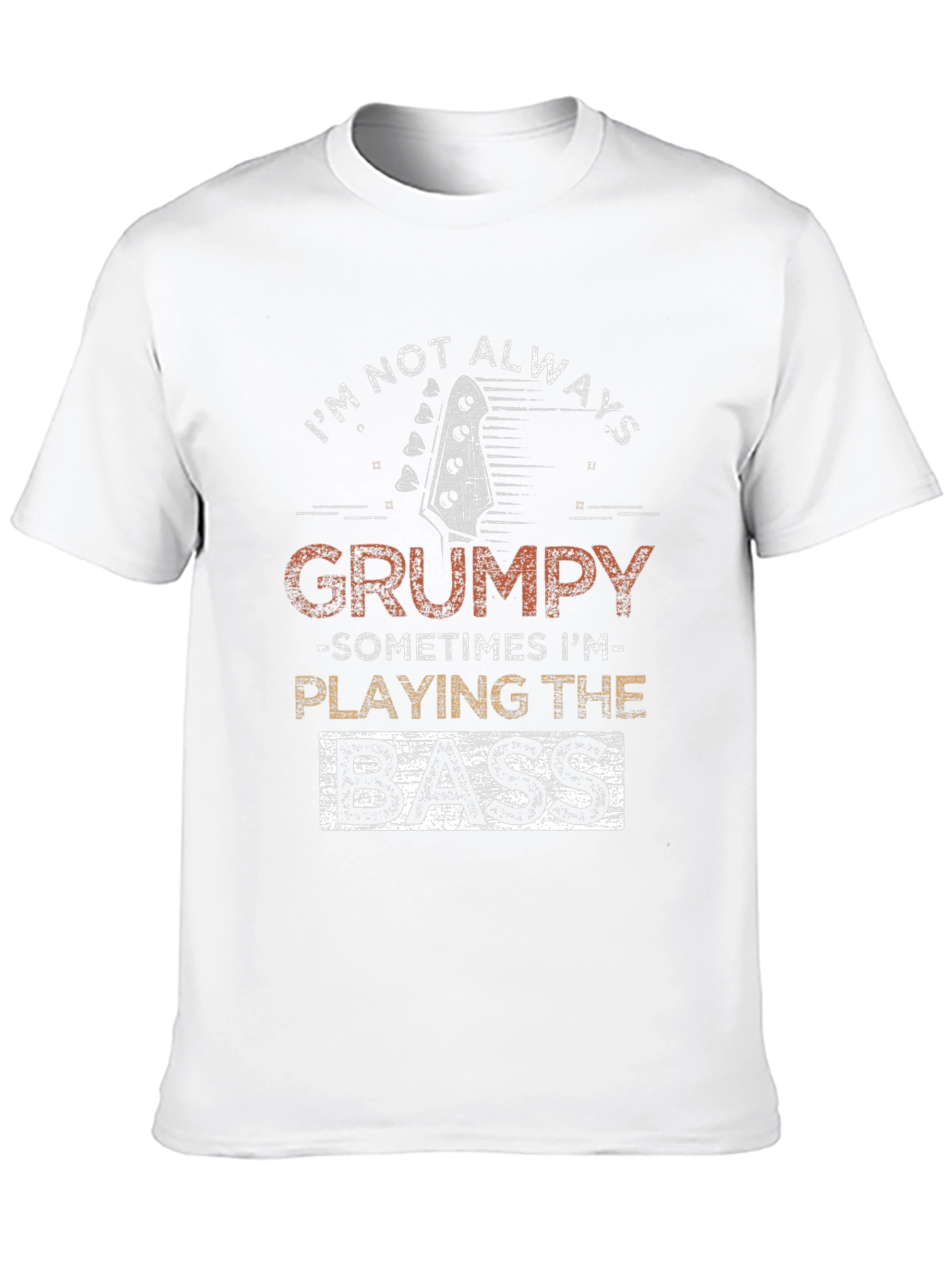 Camiseta Hombre Grumpy Bass Player