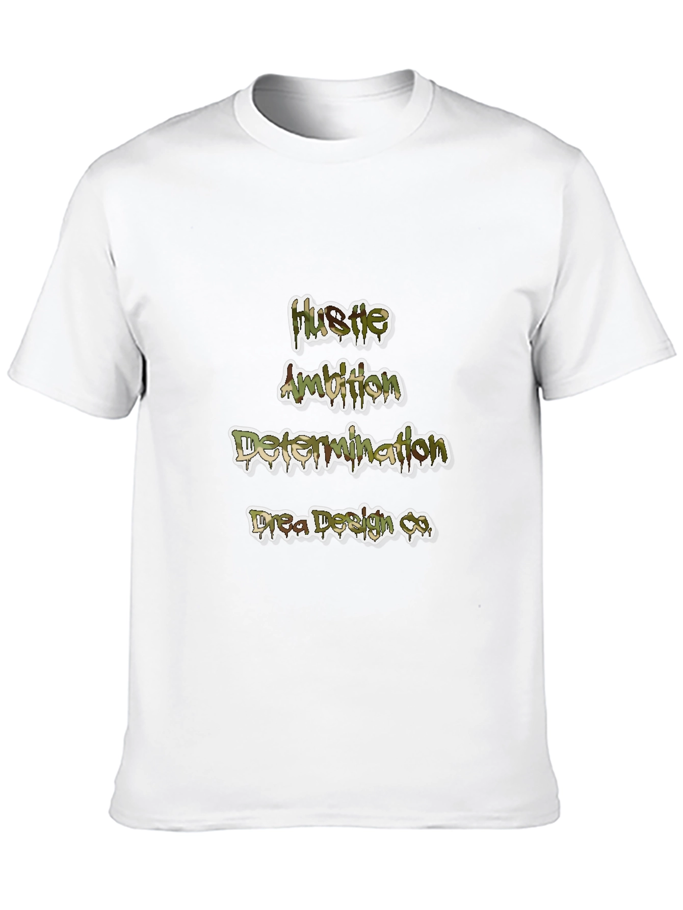 Camiseta Negra con Diseño de Motivación