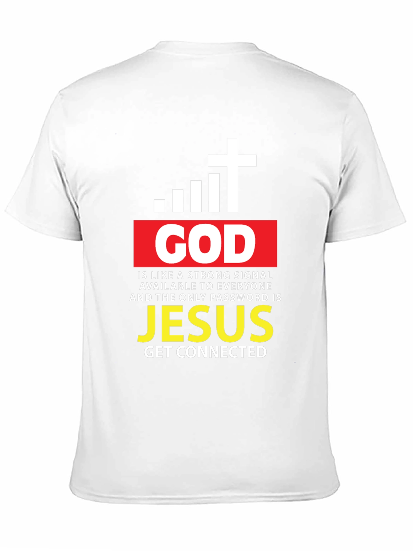 Camiseta Cristiana: Dios y Jesús - Conexión Divina