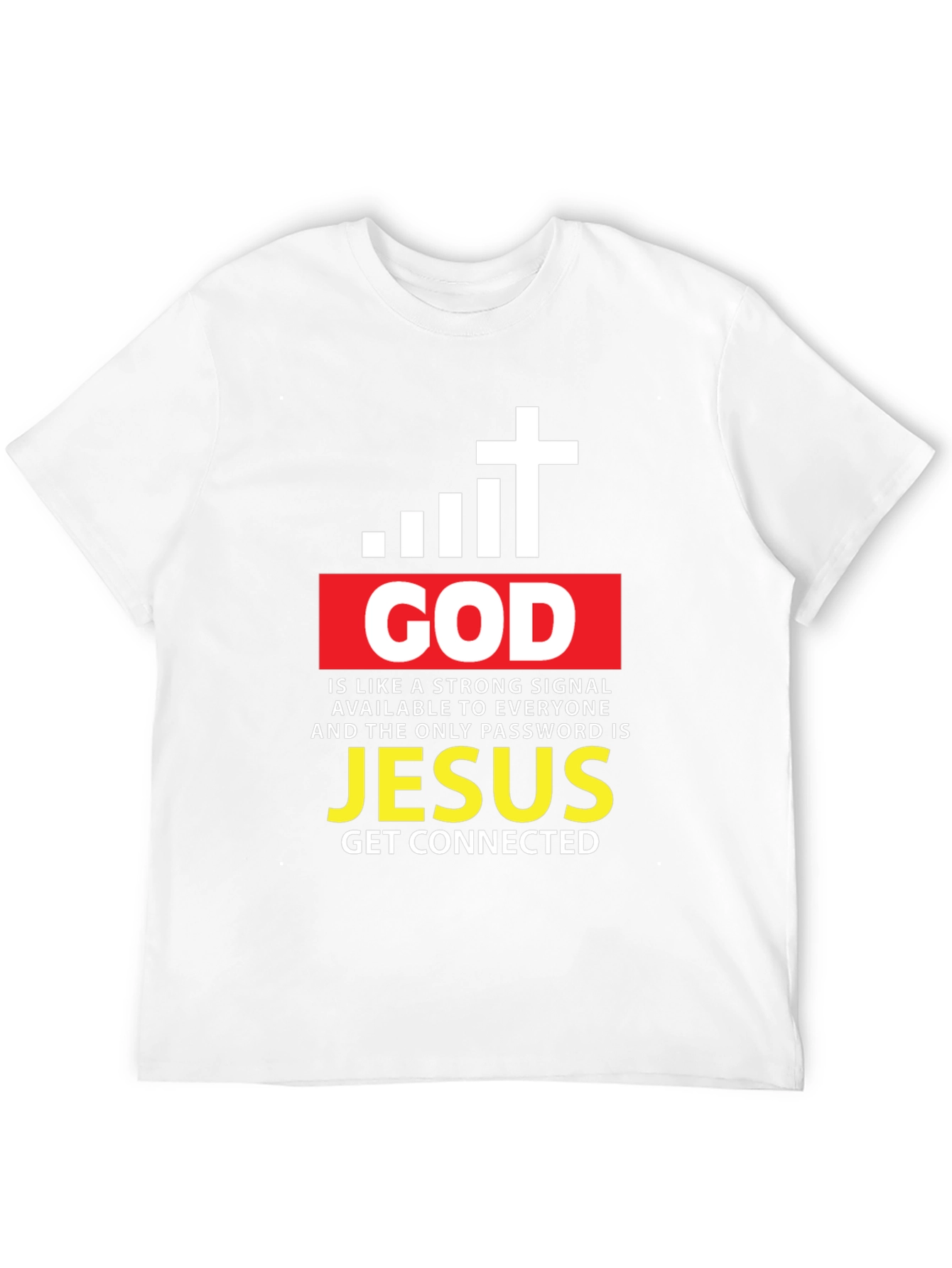 Camiseta Cristiana: Dios y Jesús - Conexión Divina
