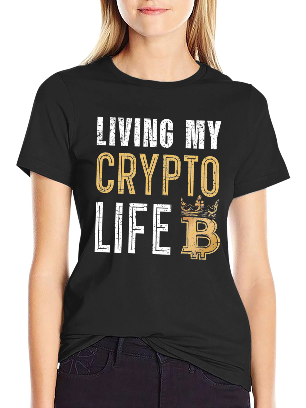 Camiseta Crypto Life para Hombre