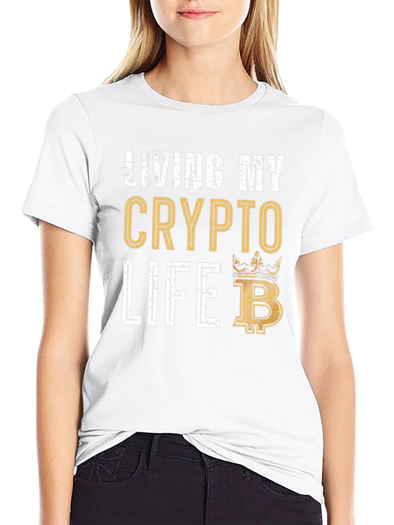 Camiseta Crypto Life para Hombre