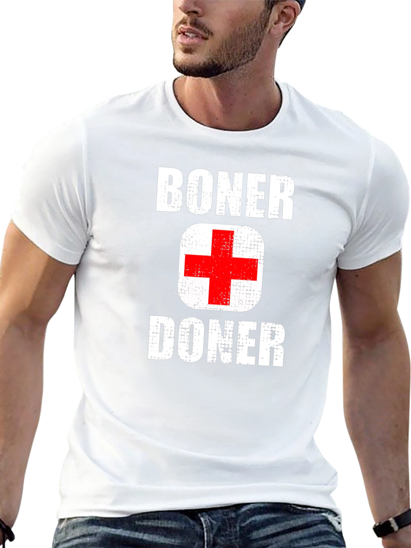 Camiseta Humorística Boner Doner - Estilo Casual