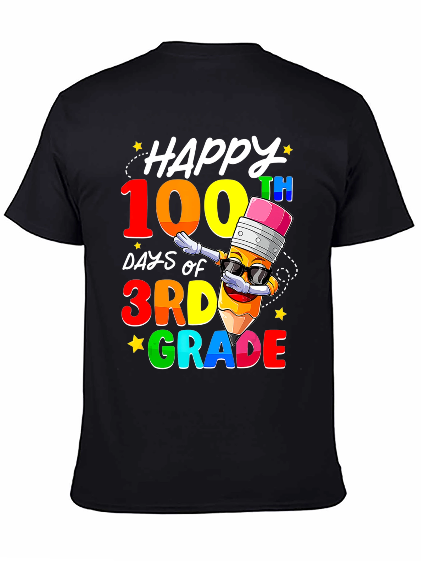 Camiseta de 100 Días de Tercer Grado