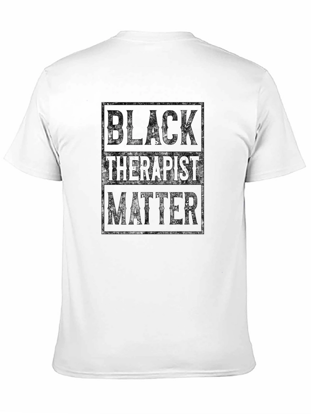 Camiseta Black Therapist Matter para hombre