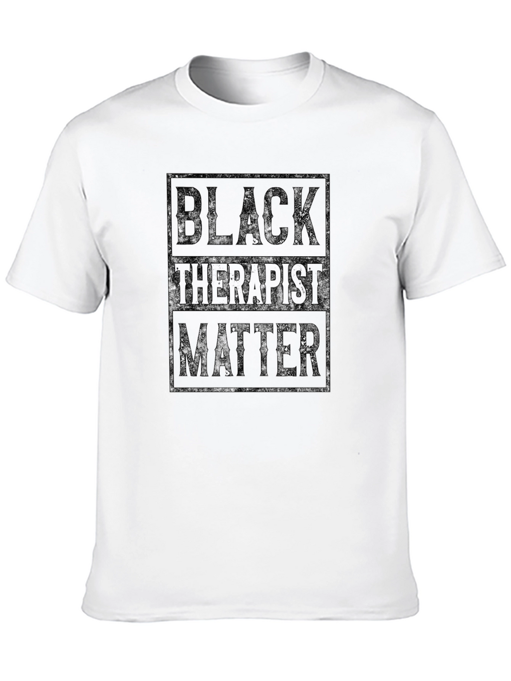 Camiseta Black Therapist Matter para hombre