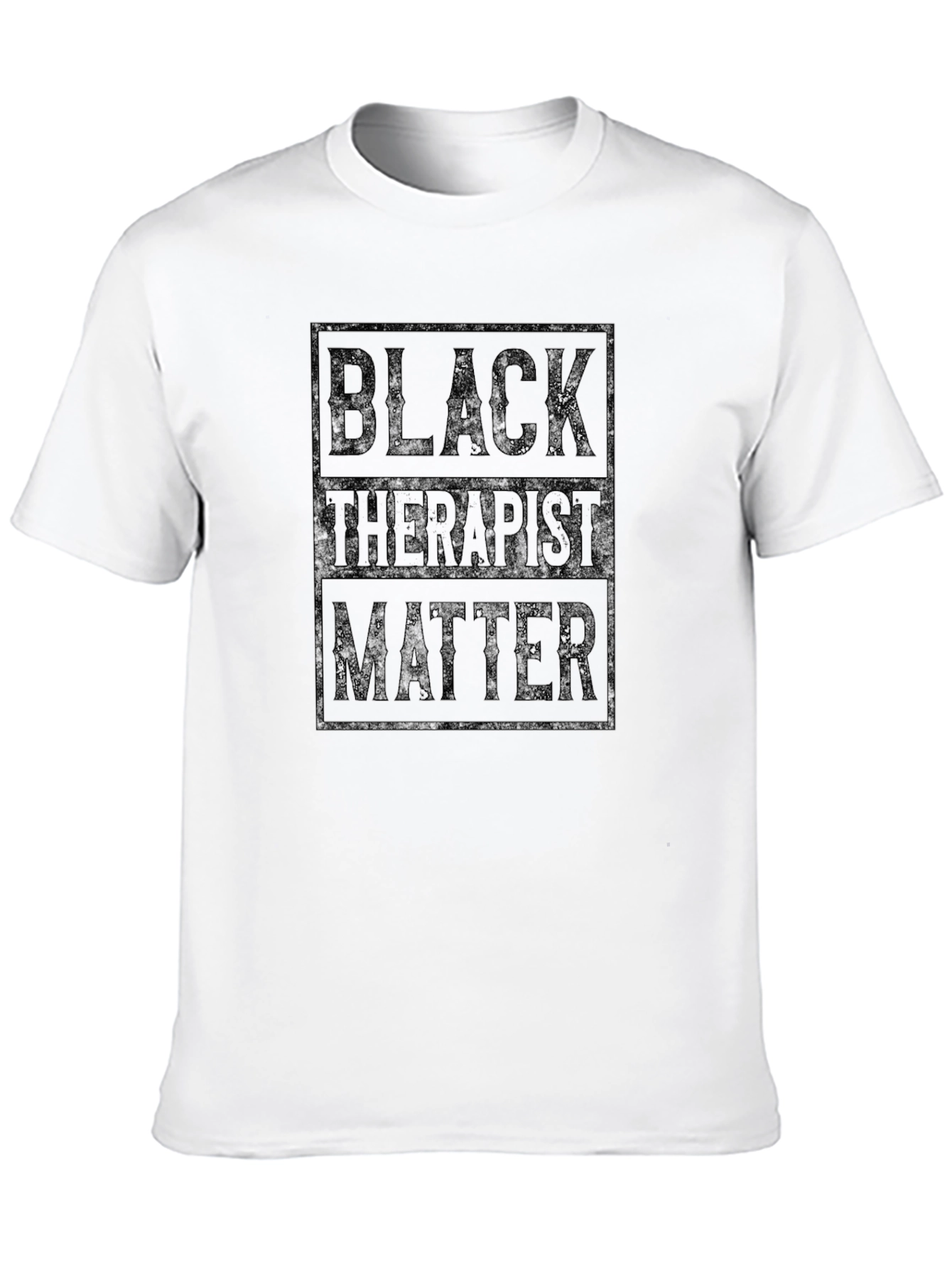 Camiseta Black Therapist Matter para hombre