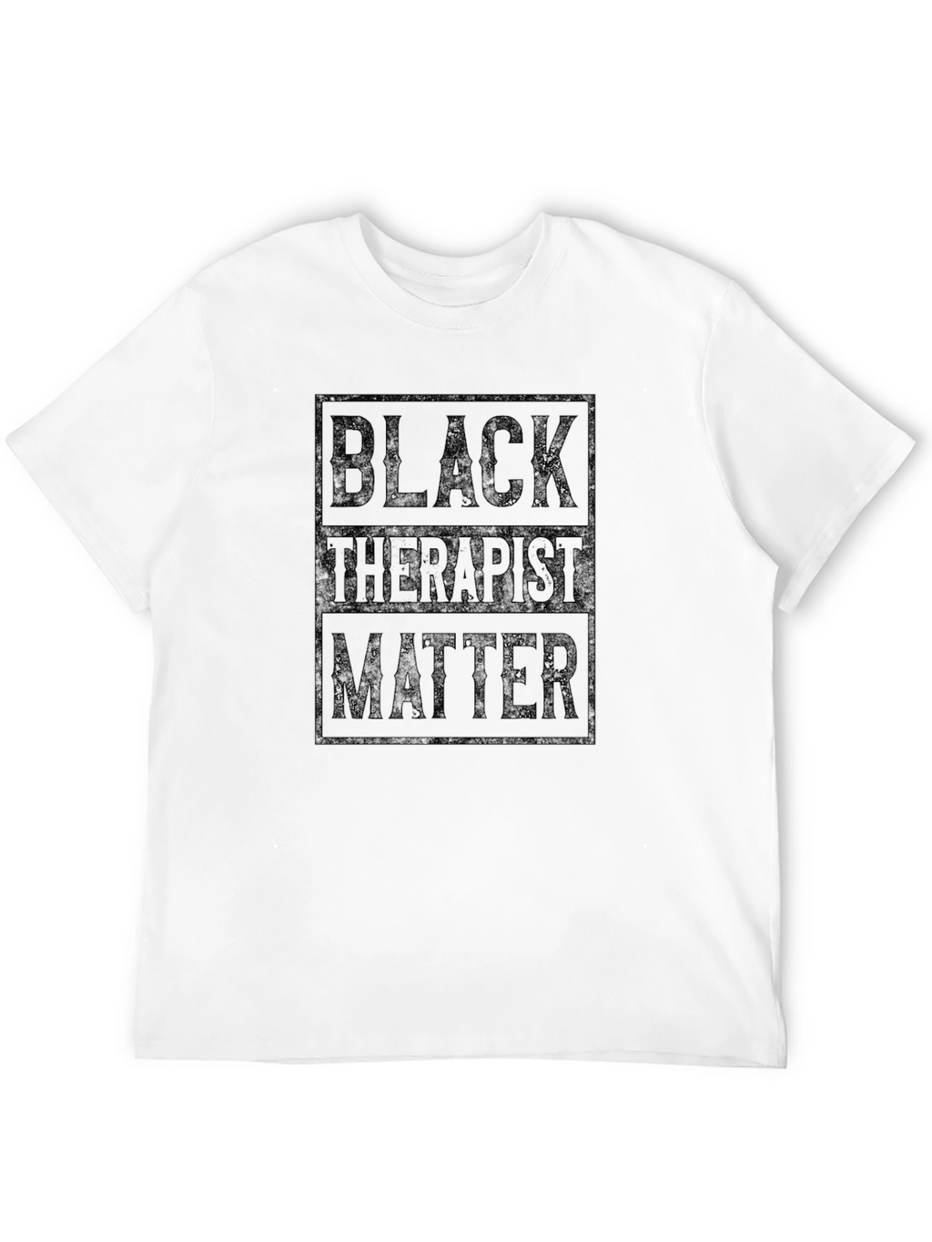 Camiseta Black Therapist Matter para hombre