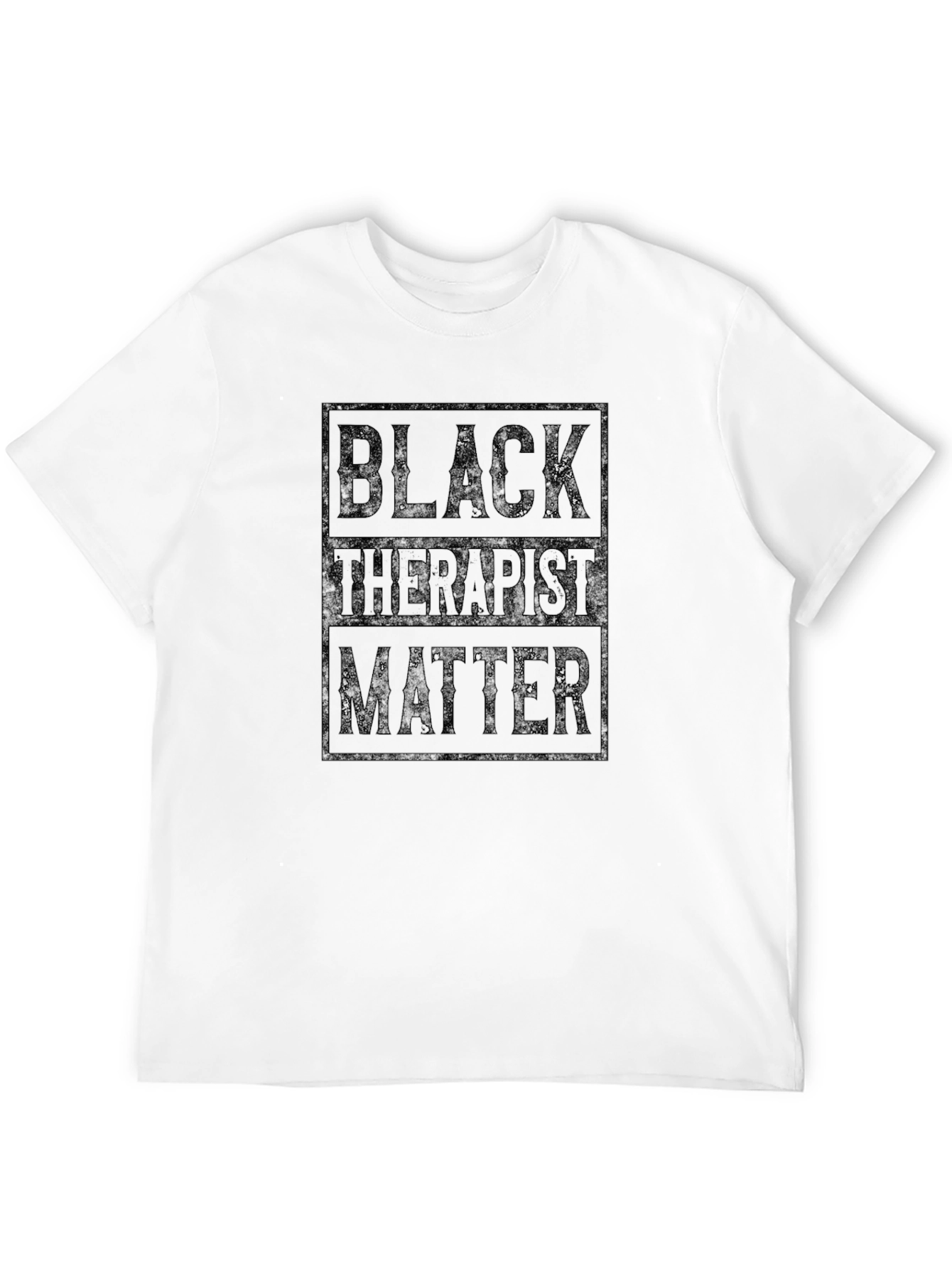 Camiseta Black Therapist Matter para hombre