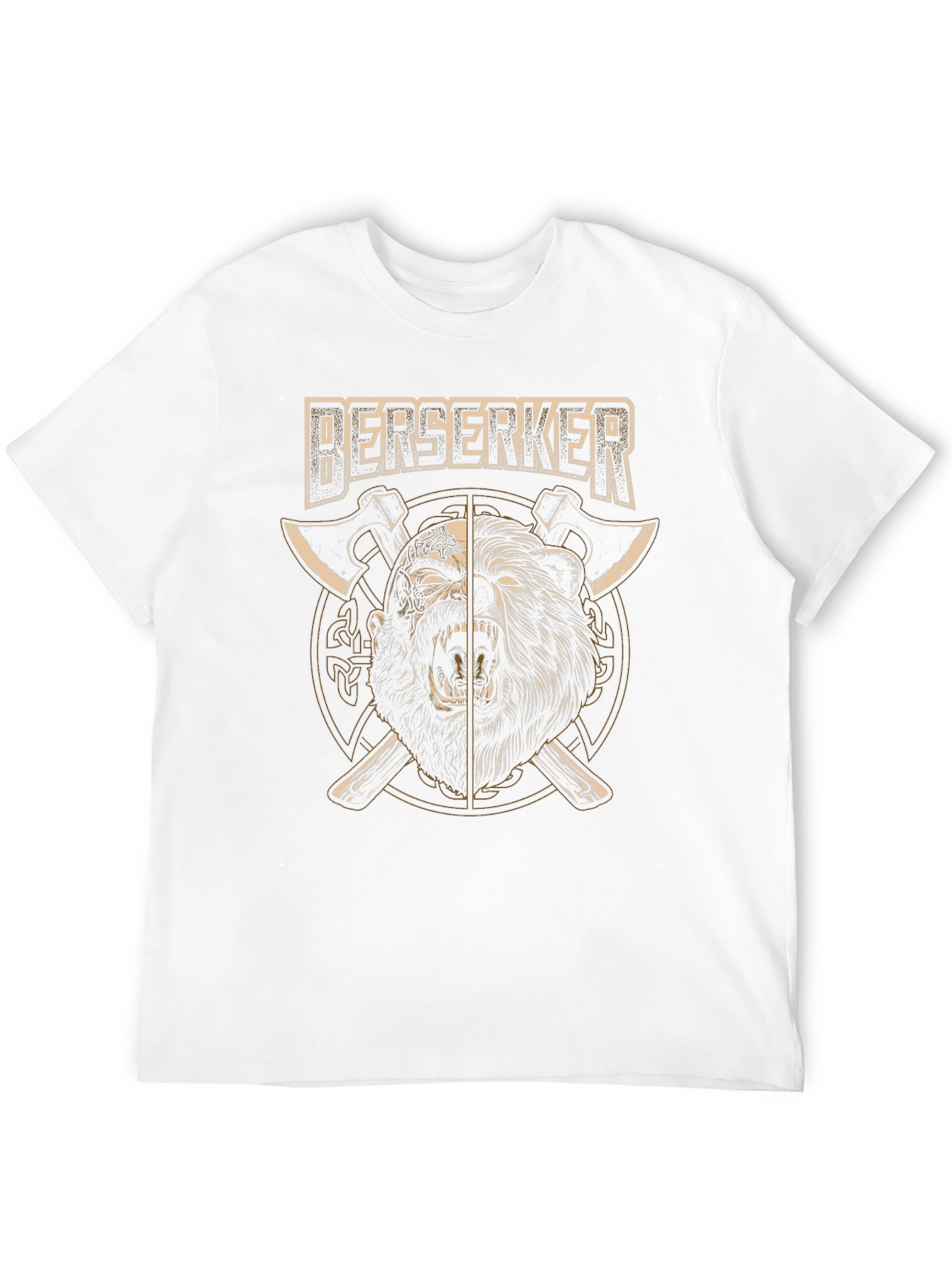 Camiseta Negra Berserker Hombre