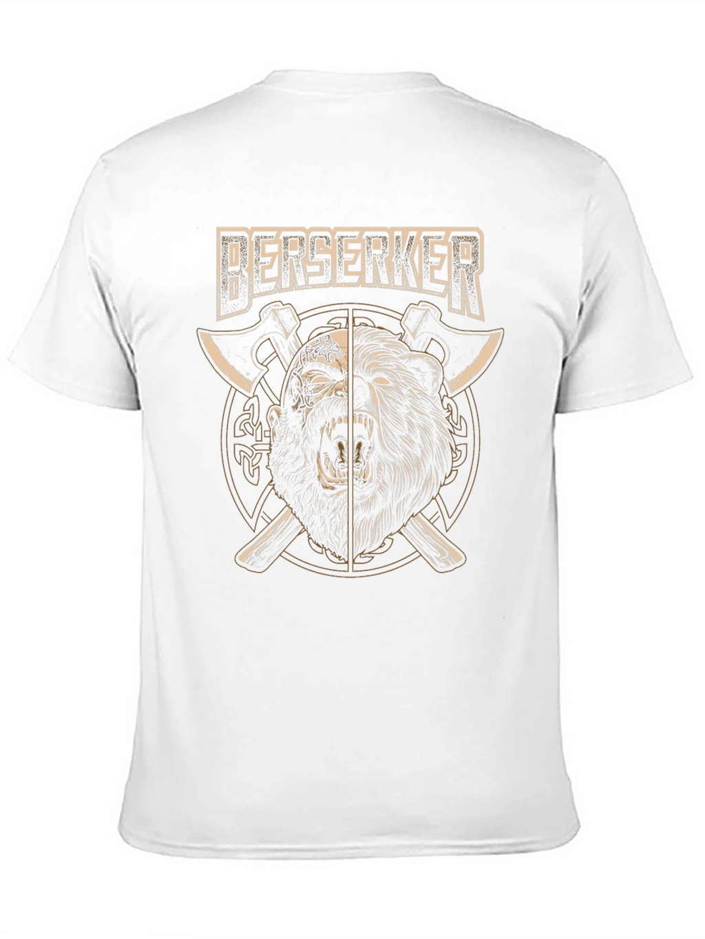Camiseta Negra Berserker Hombre