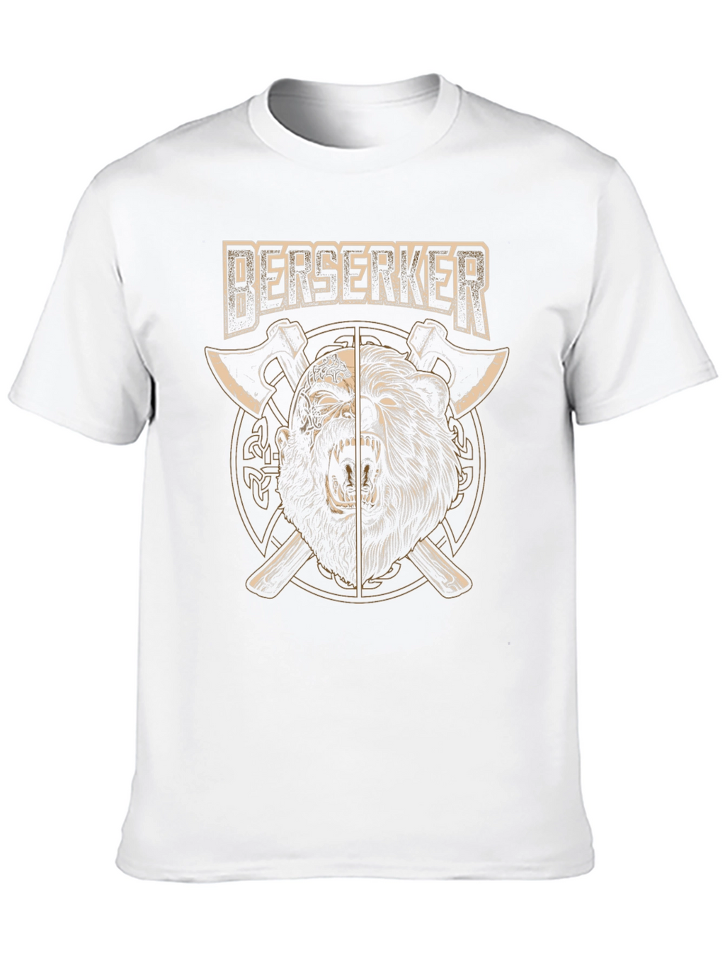 Camiseta Negra Berserker Hombre