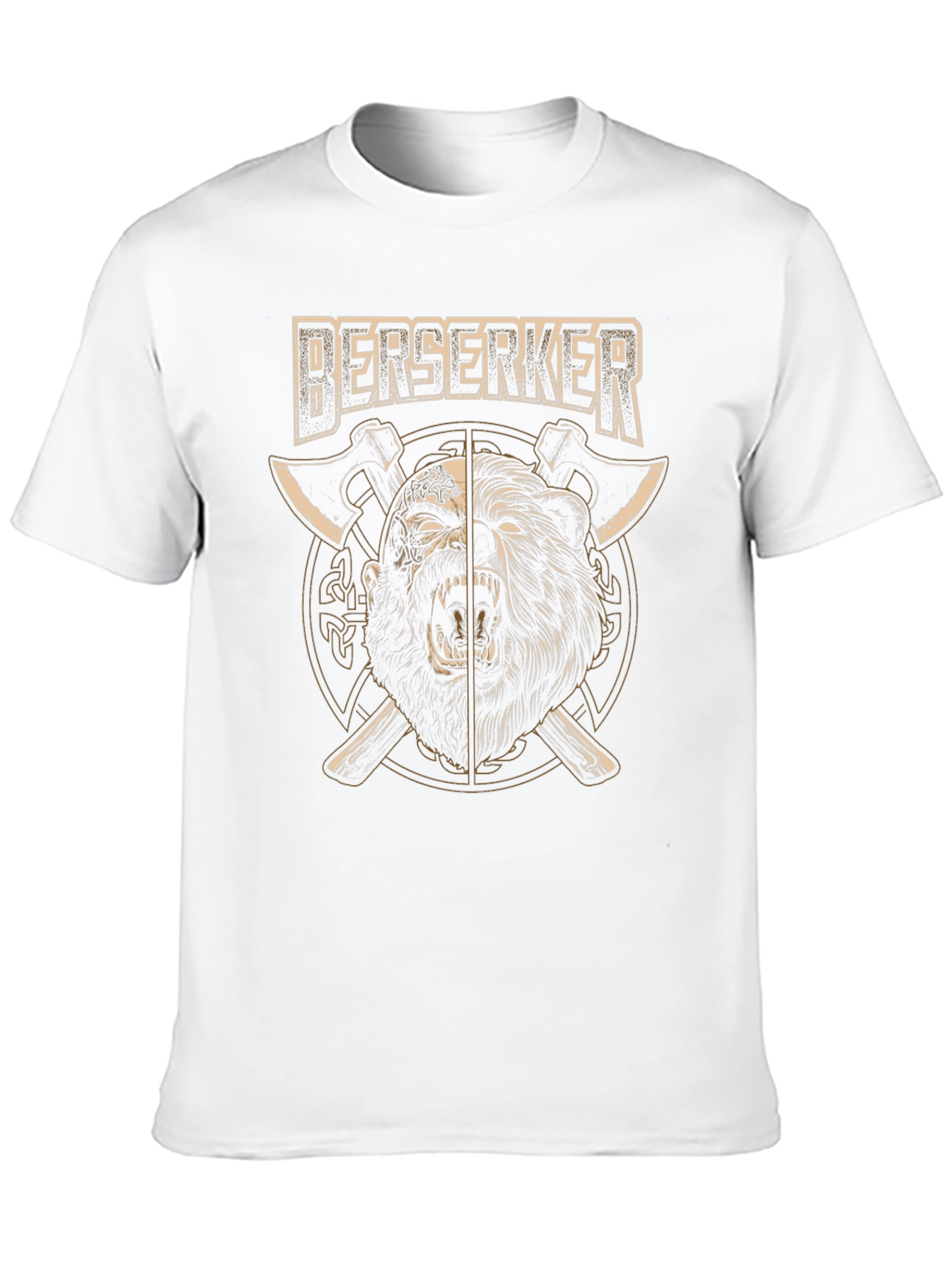 Camiseta Negra Berserker Hombre