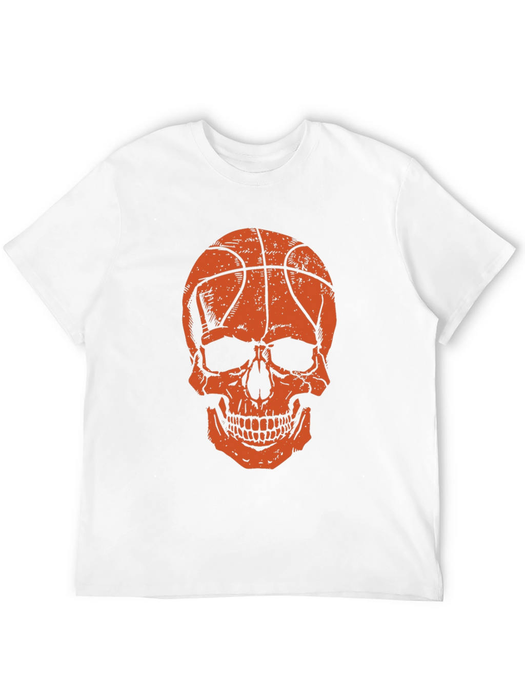 Camiseta Negra Calavera Baloncesto