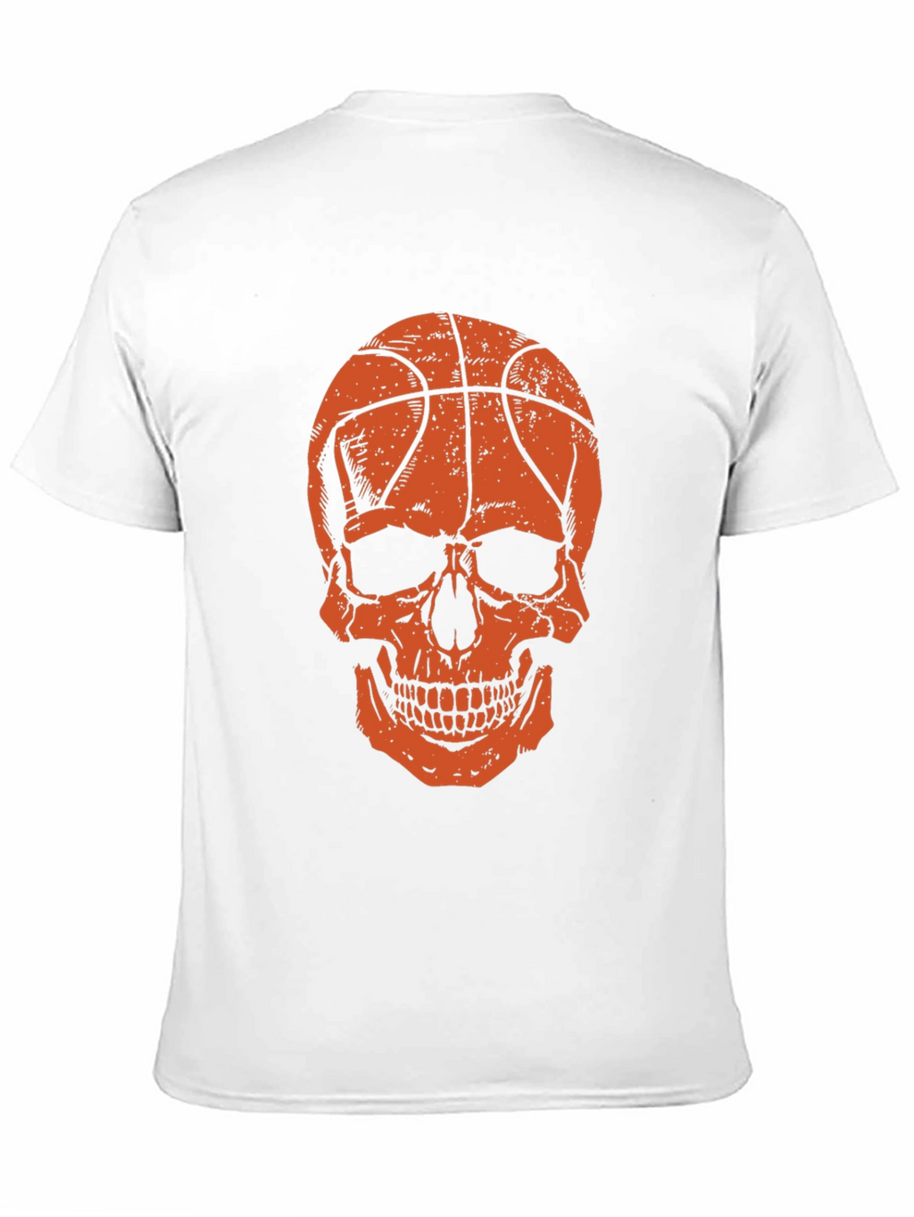 Camiseta Negra Calavera Baloncesto