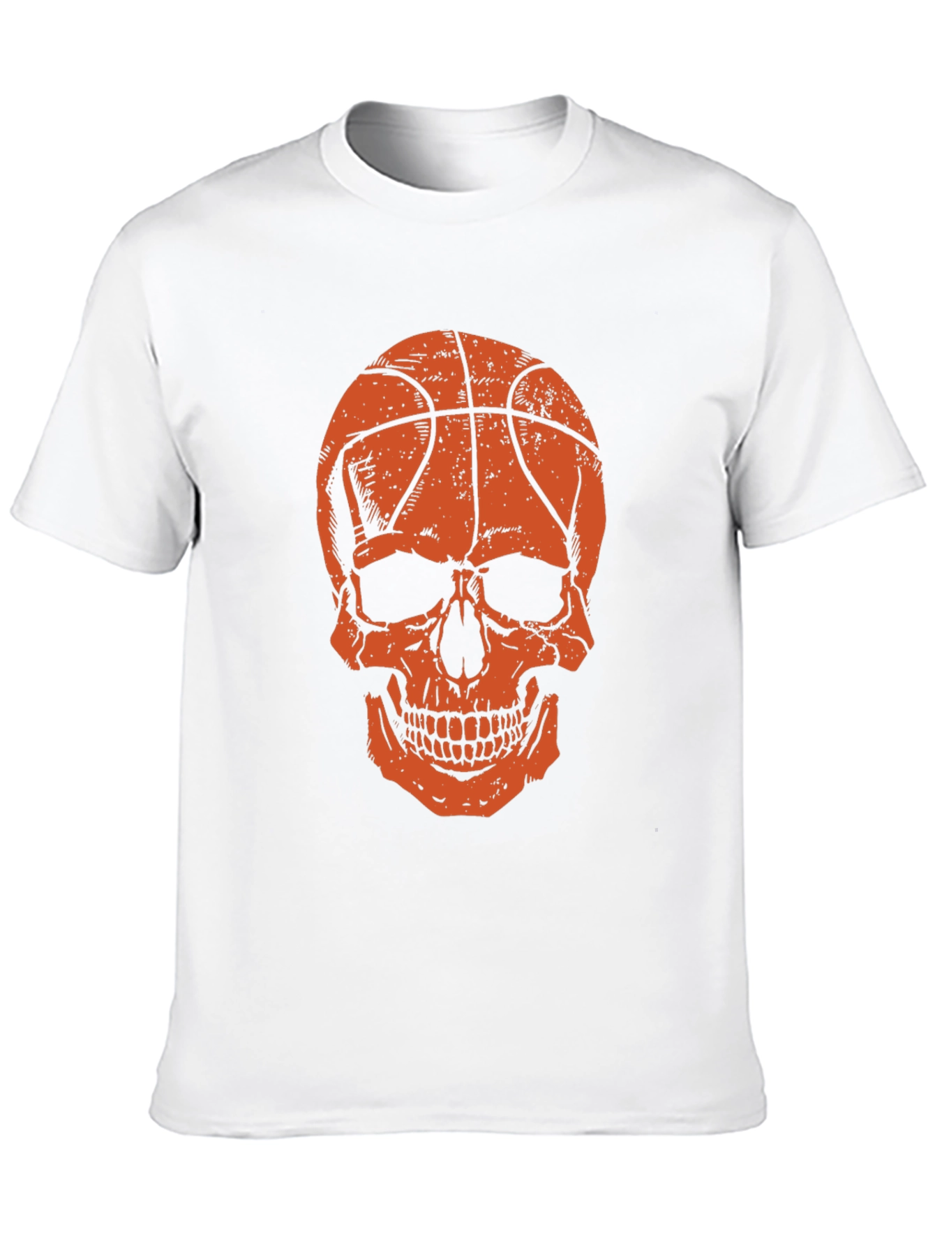 Camiseta Negra Calavera Baloncesto