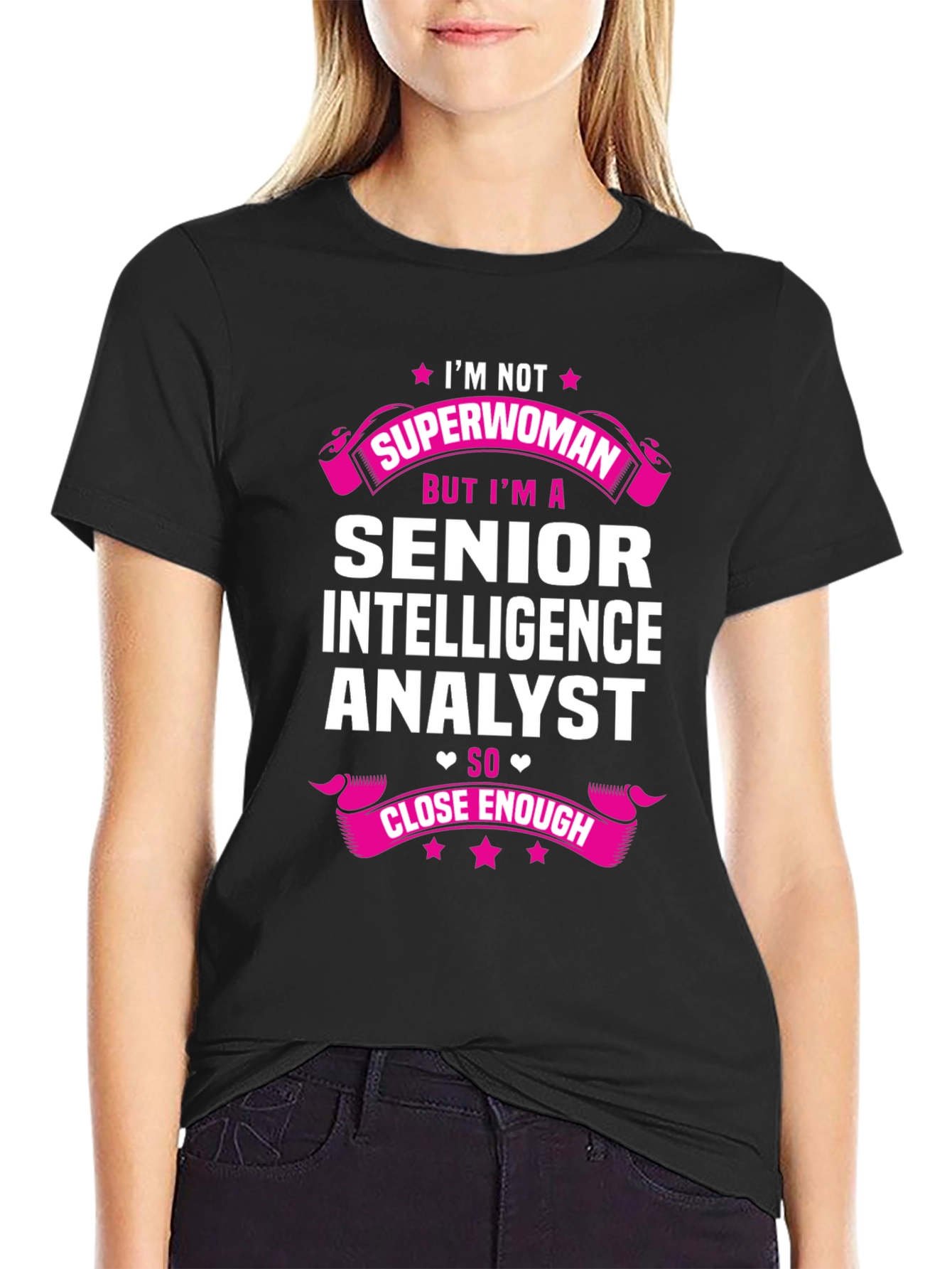 Camiseta Analista de Inteligencia para Mujer