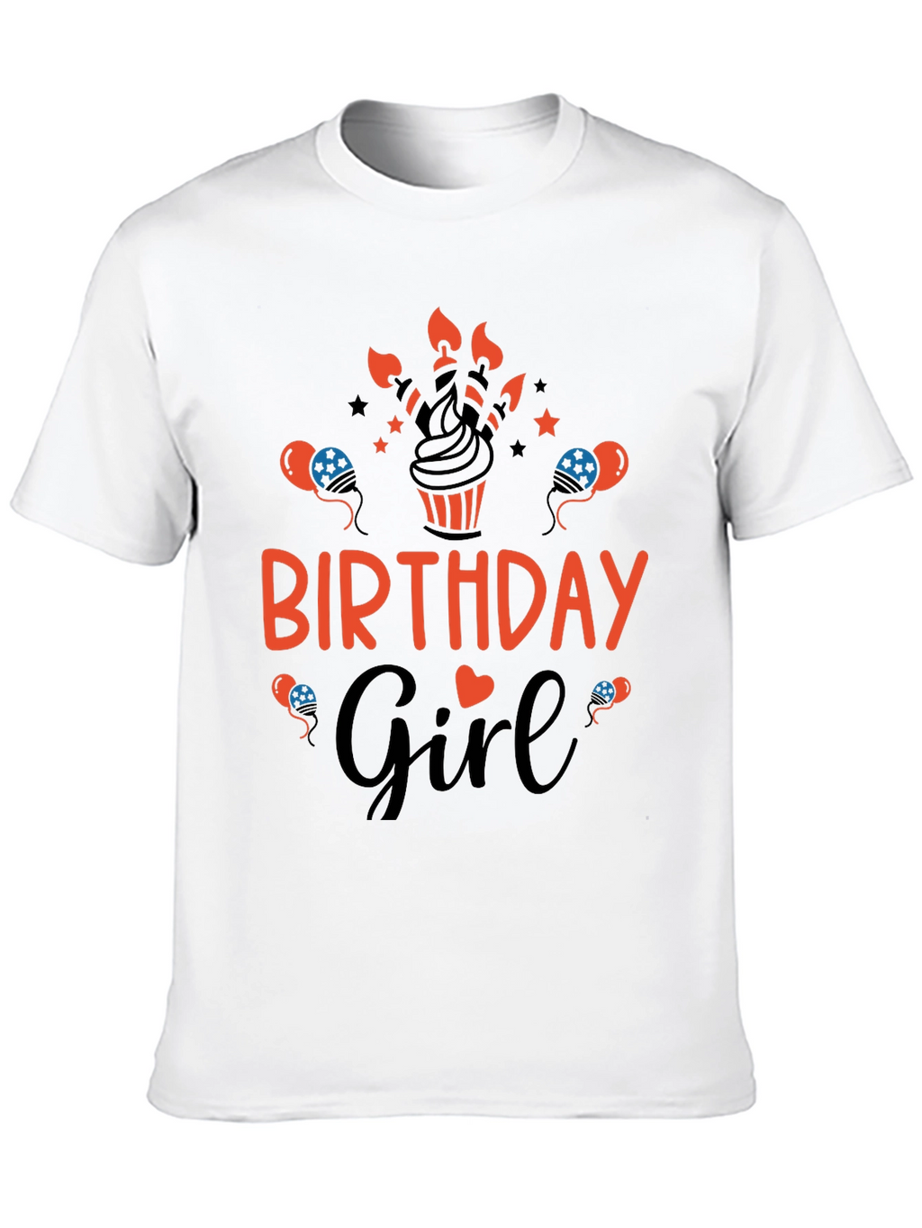 Camiseta Cumpleaños Niña - Diseño Festivo