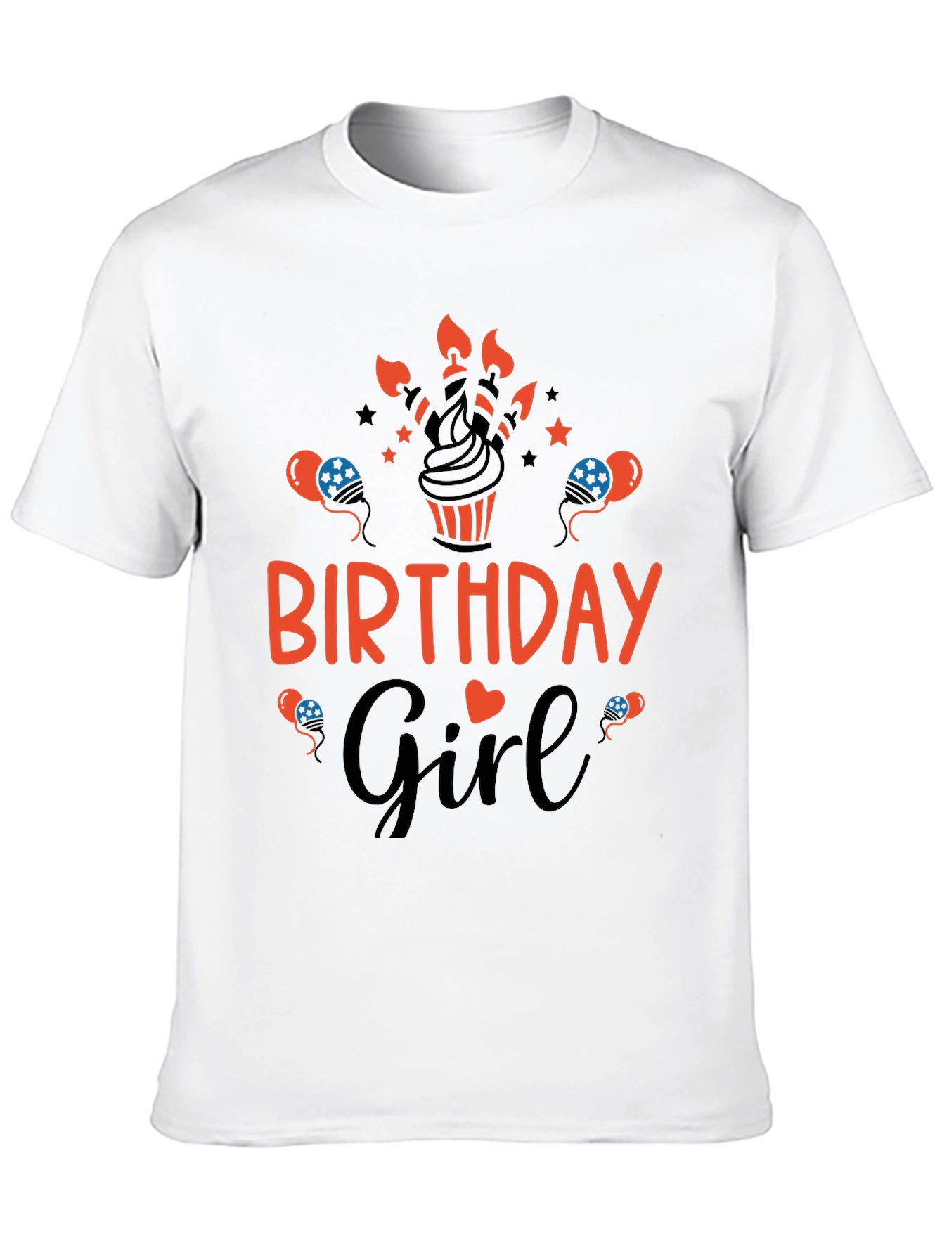 Camiseta Cumpleaños Niña - Diseño Festivo