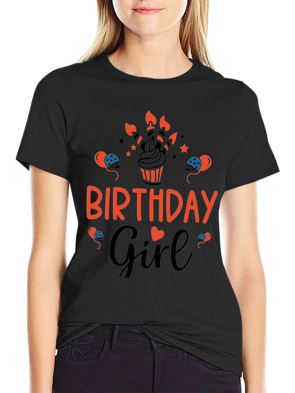 Camiseta Cumpleaños Niña - Diseño Festivo