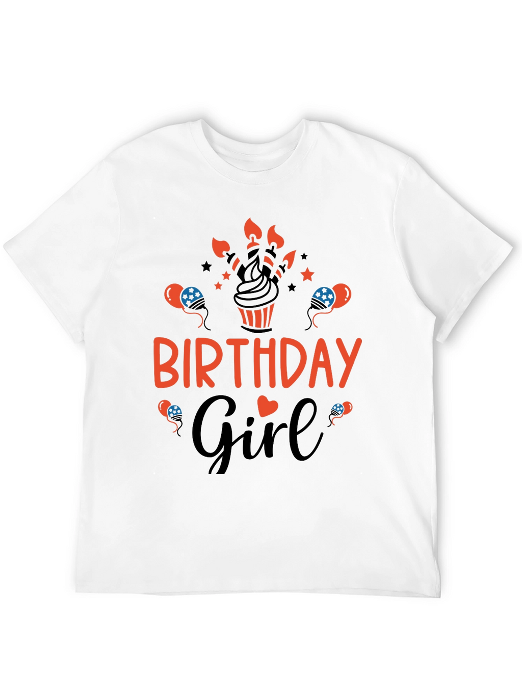 Camiseta Cumpleaños Niña - Diseño Festivo