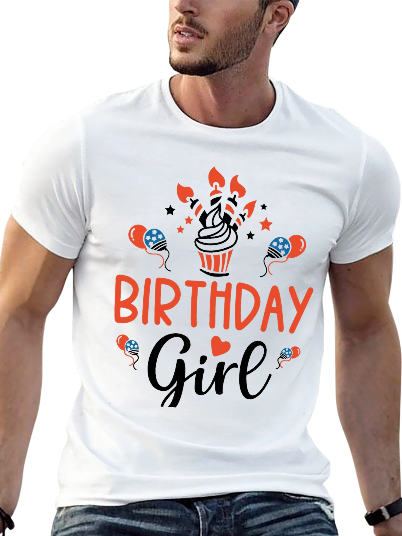 Camiseta Cumpleaños Niña - Diseño Festivo