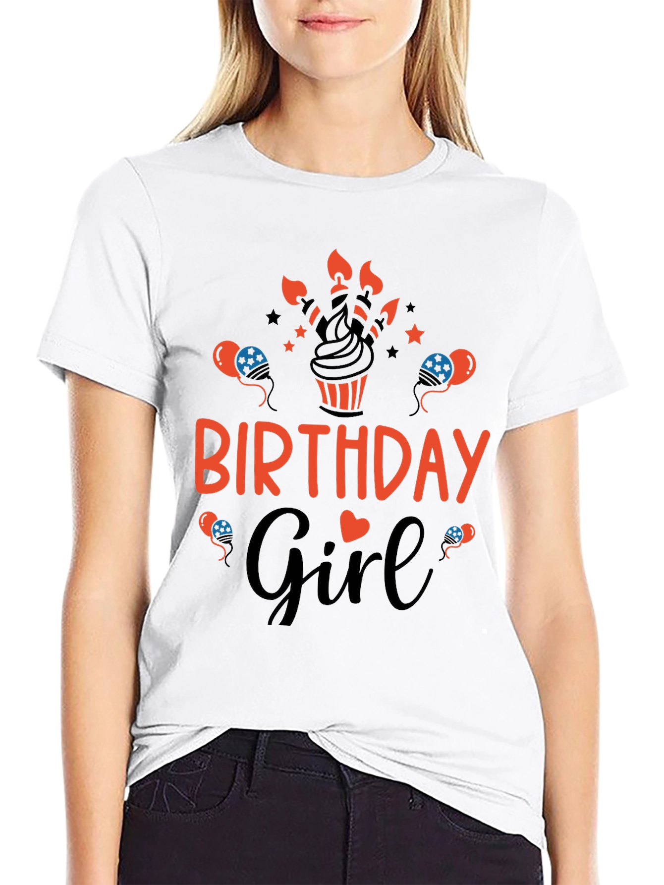 Camiseta Cumpleaños Niña - Diseño Festivo