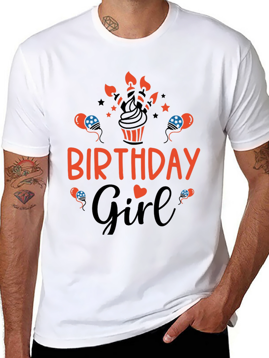Camiseta Cumpleaños Niña - Diseño Festivo