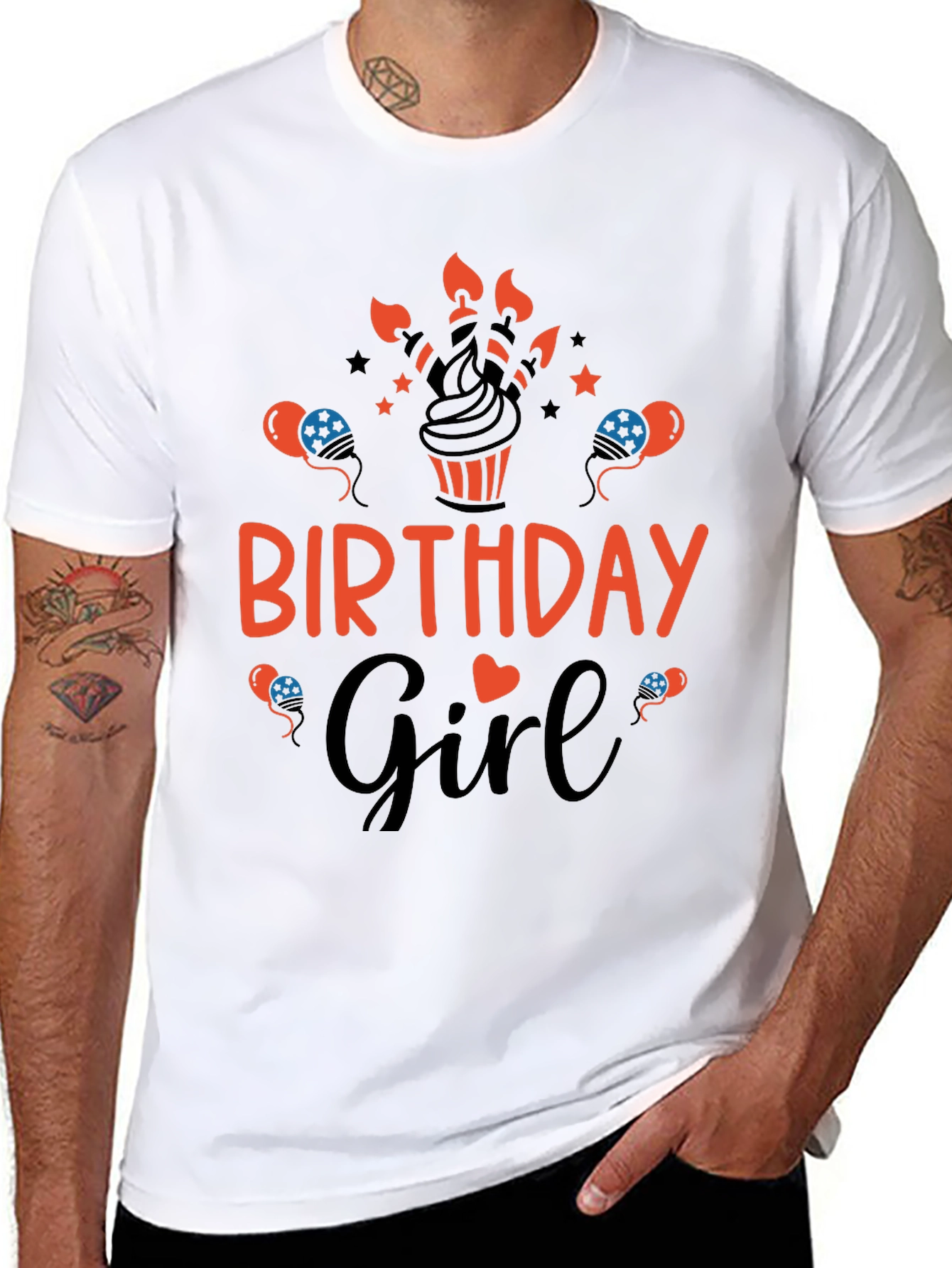 Camiseta Cumpleaños Niña - Diseño Festivo