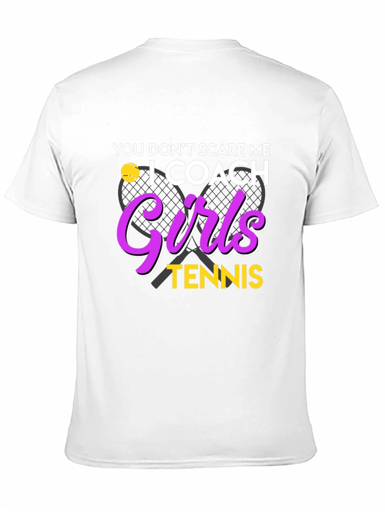 Camiseta Divertida Entrenador de Tenis para Mujer