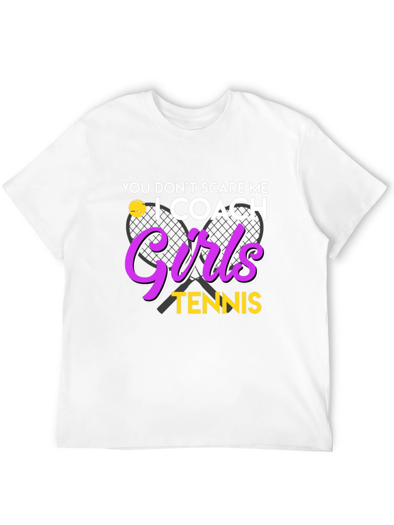 Camiseta Divertida Entrenador de Tenis para Mujer
