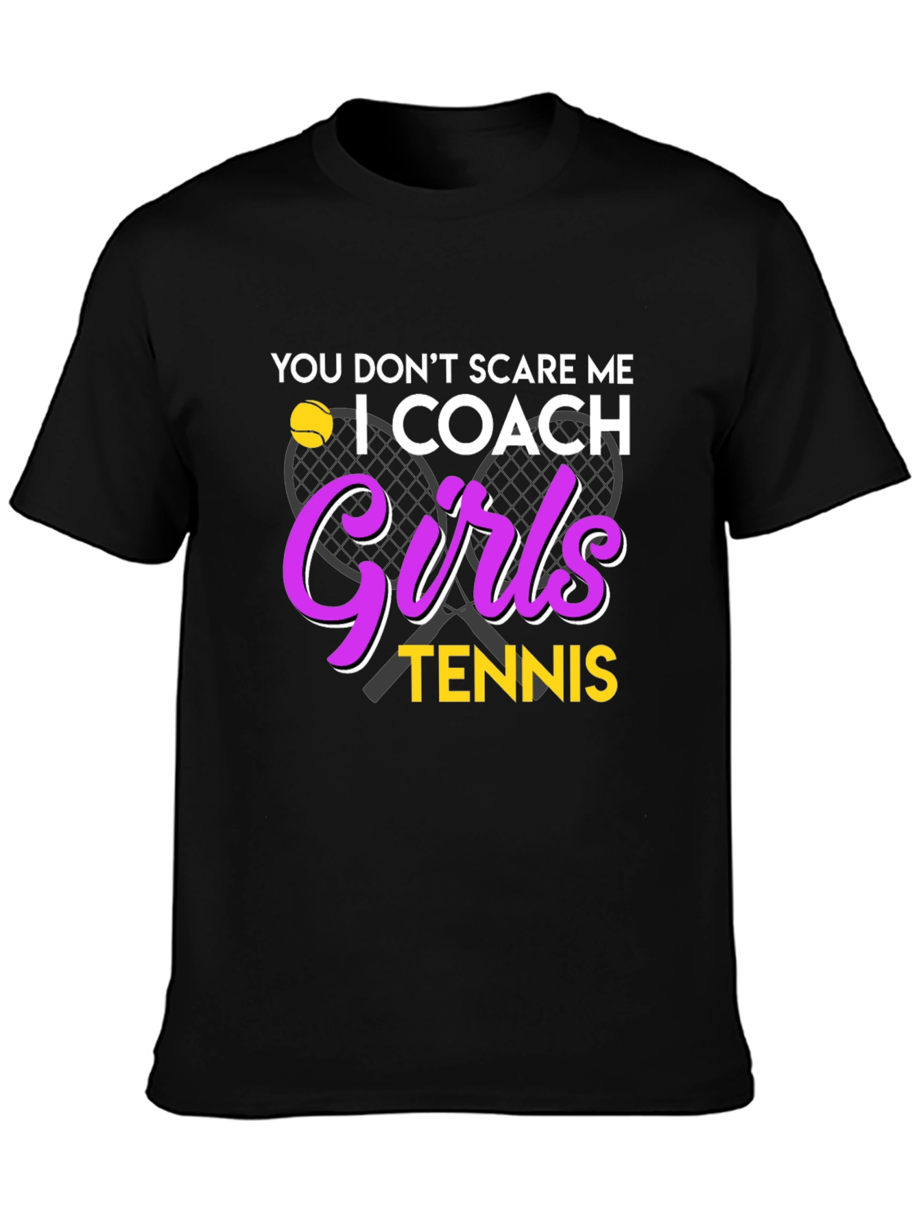 Camiseta Divertida Entrenador de Tenis para Mujer